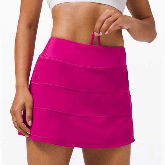 Lululemon Pace Rival Skirt & Energy Bra * Rasberry - Picture 2 of 4